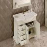 Мебель для ванной Opadiris Клио 80 напольная, слоновая кость