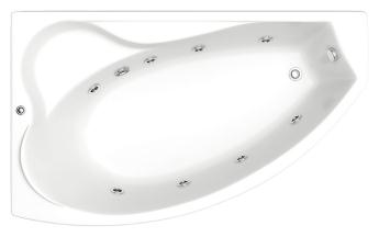 Акриловая ванна Bas Николь 170 см L с г/м
