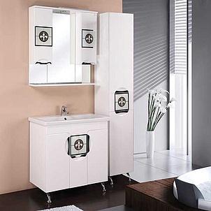 Мебель для ванной Onika Флорена-Квадро 80 белая