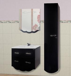 Мебель для ванной Bellezza Версаль 90 черная