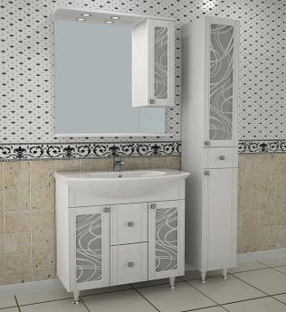 Мебель для ванной ASB-Mebel Альфа кристалл 80