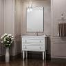Мебель для ванной Smile Порто 100 белая, хром