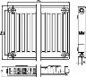Радиатор стальной Kermi FKO 110910 тип 11