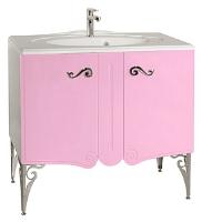Тумба для комплекта Bellezza Эстель 80 розовая