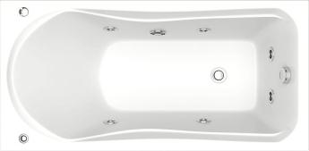 Акриловая ванна Bas Бриз 150 см с г/м