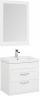 Мебель для ванной Aquanet Денвер 65 белый глянец