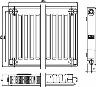 Радиатор стальной Kermi FKO 110412 тип 11