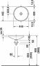 Комплект  Смеситель Grohe Essence New 19967001 для раковины + Рукомойник Duravit Architec 0319420000