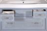 Мебель для ванной ASB-Woodline Модерн 105 рошфор, белая патина
