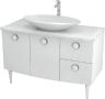 Мебель для ванной Triton Лира 115 R, 2 двери, 2 ящика, белая