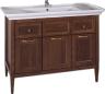 Мебель для ванной ASB-Woodline Гранда 105 антикварный орех