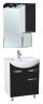 Мебель для ванной Bellezza Альфа 65 черная с ящиком